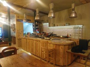 After months of restoration, we are delighted with the finished interior. It is exactly what we were after and we have our amazing and creative team to thank for the project. at Cafe Kombucha in Elgin