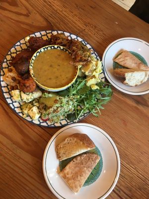 Sharing platter at Cafe Kombucha in Elgin