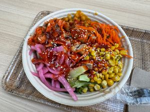 Tofu Bowl at BIBIBOP in Santa Monica