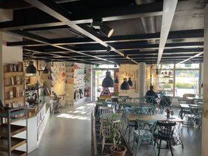 Indoor seatings   at Jorden ar bla som en apelsin in Uppsala