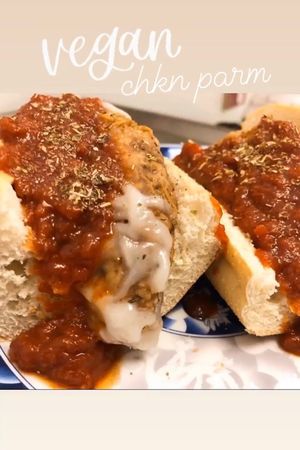 Chkn Parm Sub! Mozzarella, Marinara.  at Hang Space in Richmond