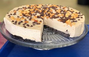 We have an assortment of delicious desserts give us a call and We will tell you all about them. Pictured above is a Peanut butter cheesecake.  at Hang Space in Richmond