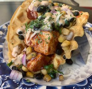 Occasional specials- Wakko ~ waffle taco 🥰 at Hang Space in Richmond