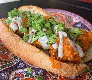 Occasional specials - Buffalo cauliflower sub at Hang Space in Richmond