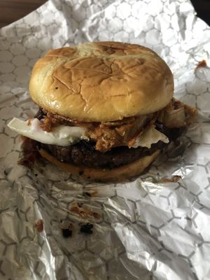 BBQ Burger at Hang Space in Richmond