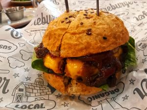Beyond Burger at Bareburger in Abu Dhabi