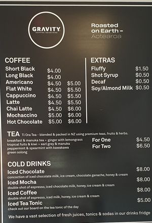 C19 takeout menu at Kitchen Hokitika in Hokitika