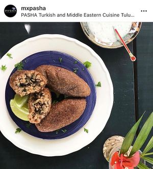 Kibbe at Pasha in Tulum