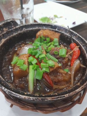 Vegan pork belly at Ba Xa - Quan 1 in Ho Chi Minh City