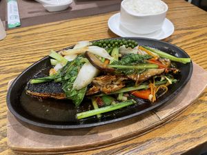Thiet bang ngu (vegan fish), 110,000 VND (plus 10% tax)  at Ba Xa - Quan 1 in Ho Chi Minh City
