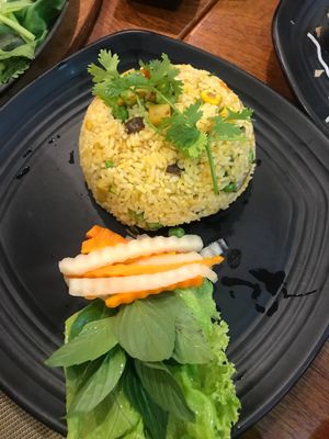Veggie fried rice at Ba Xa - Quan 1 in Ho Chi Minh City