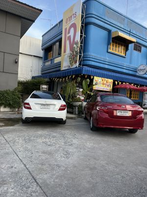 In front of the store  at L'Orangerie in Bangkok