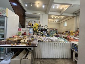 Preserved fruits, snacks and drinks   at L'Orangerie in Bangkok