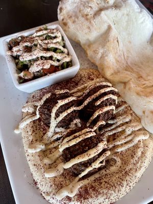 Falafel Platter with Tabouli  at Falafel Shack in Chambersburg