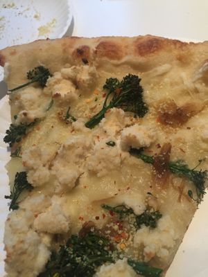 Almond Ricotta for the win at Screamer's Pizzeria - Crown Heights in Brooklyn