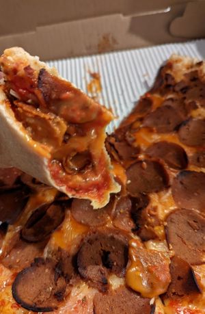 Creamy tomato goodness. #NewYorkFold at Screamer's Pizzeria - Crown Heights in Brooklyn