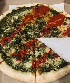 Clean Slide Pizza #Veganuary at Screamer's Pizzeria - Crown Heights in Brooklyn