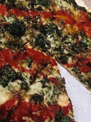 Clean Slide Pizza #Veganuary at Screamer's Pizzeria - Crown Heights in Brooklyn