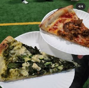 Tried a few different ones. Both amazing! #Veganuary at Screamer's Pizzeria - Crown Heights in Brooklyn