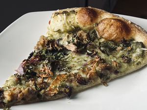 Fancy Kale Pizza  at Screamer's Pizzeria - Crown Heights in Brooklyn