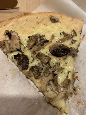 Screamer’s/mushroom pizza   at Screamer's Pizzeria - Crown Heights in Brooklyn