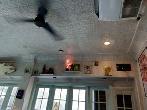 Interior (with some 80s design!) at Screamer's Pizzeria - Crown Heights in Brooklyn