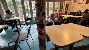 Inside  at Screamer's Pizzeria - Crown Heights in Brooklyn