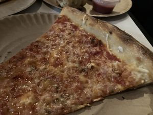 Cheese pizza  at Screamer's Pizzeria - Crown Heights in Brooklyn
