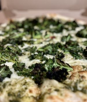 Fancy Kale Pizza  at Screamer's Pizzeria - Crown Heights in Brooklyn