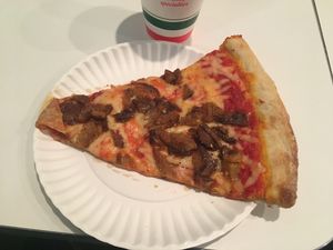 Sausage slice at Screamer's Pizzeria - Crown Heights in Brooklyn