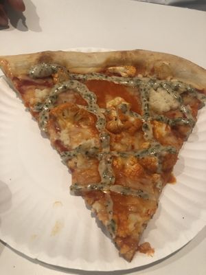 Buffalo slice at Screamer's Pizzeria - Crown Heights in Brooklyn