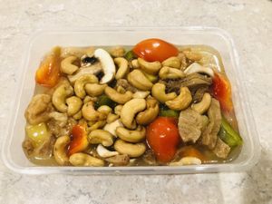 Mixed Stir Fry with Cashew Nuts at Bodhi Garden in Orange