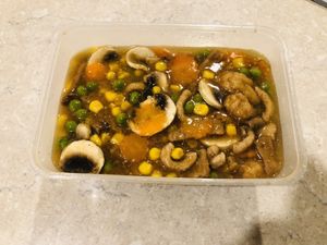 Bodhi Garden Cabbage Rolls - They are hidden underneath at Bodhi Garden in Orange