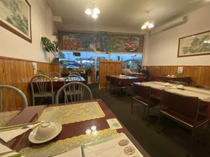 Empty on a Wednesday evening .  at Bodhi Garden in Orange