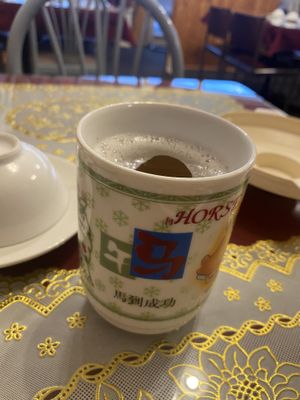 Korean Ginseng tea.  at Bodhi Garden in Orange