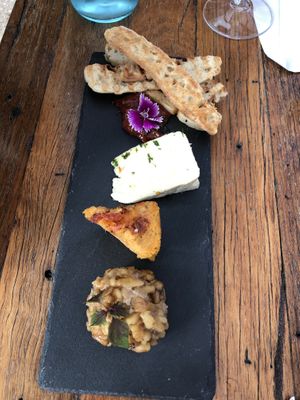 Cheese plate  at BKA Vegan in Burleigh Heads