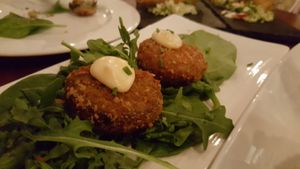 Stuffed Mushrooms at BKA Vegan in Burleigh Heads