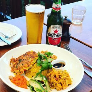 Balinese food at BKA Vegan in Burleigh Heads