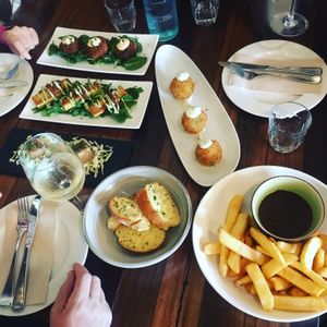 Share plates  at BKA Vegan in Burleigh Heads