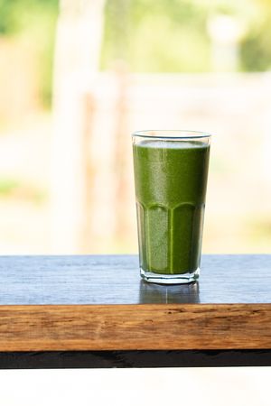 Green smoothie at Cooper's Specialty Kitchen in Ao Nang