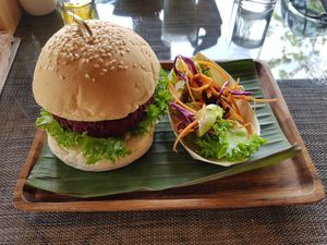 Beanburger at Cooper's Specialty Kitchen in Ao Nang