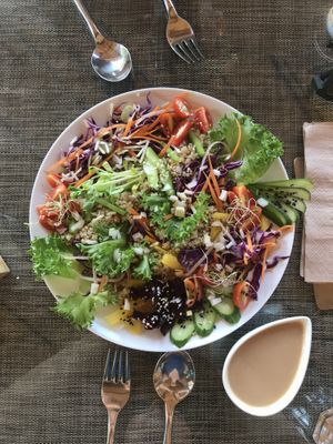 Delicious salad at Cooper's Specialty Kitchen in Ao Nang