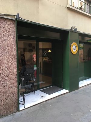 Exterior  at Messié Pizza in Barcelona