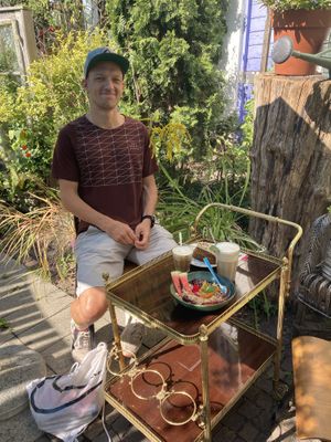 Idyllisches Frühstück  at Gartensalon in Munich