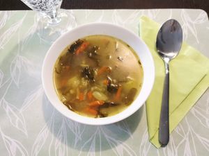 Zielony Barszcz at Chwast Prast in Torun