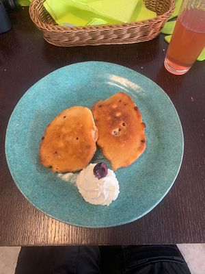The pancakes at Chwast Prast in Torun