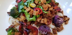 Yuba Kurczak z Woka at Chwast Prast in Torun