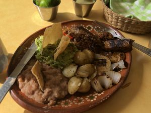 Tacos de arrachera  at Vgan111 in Morelia