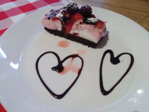 Cheesecake at Pygmalion in Bergen