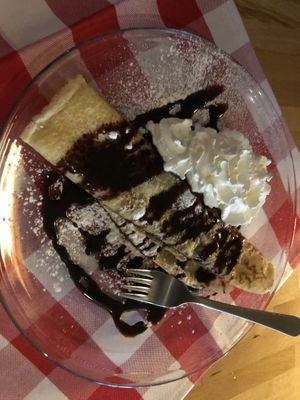 Chocolate crêpe  at Pygmalion in Bergen